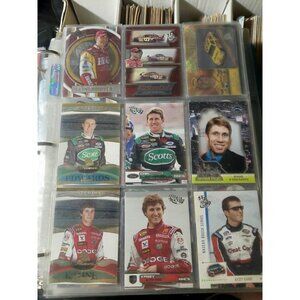 Nascar Racing 9 Card lot Boyer Kahne Edwards